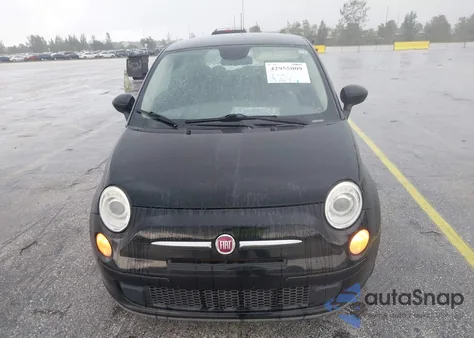 2015 Fiat 500 Pop from USA, damaged, VIN 3C3CFFAR1FT750177